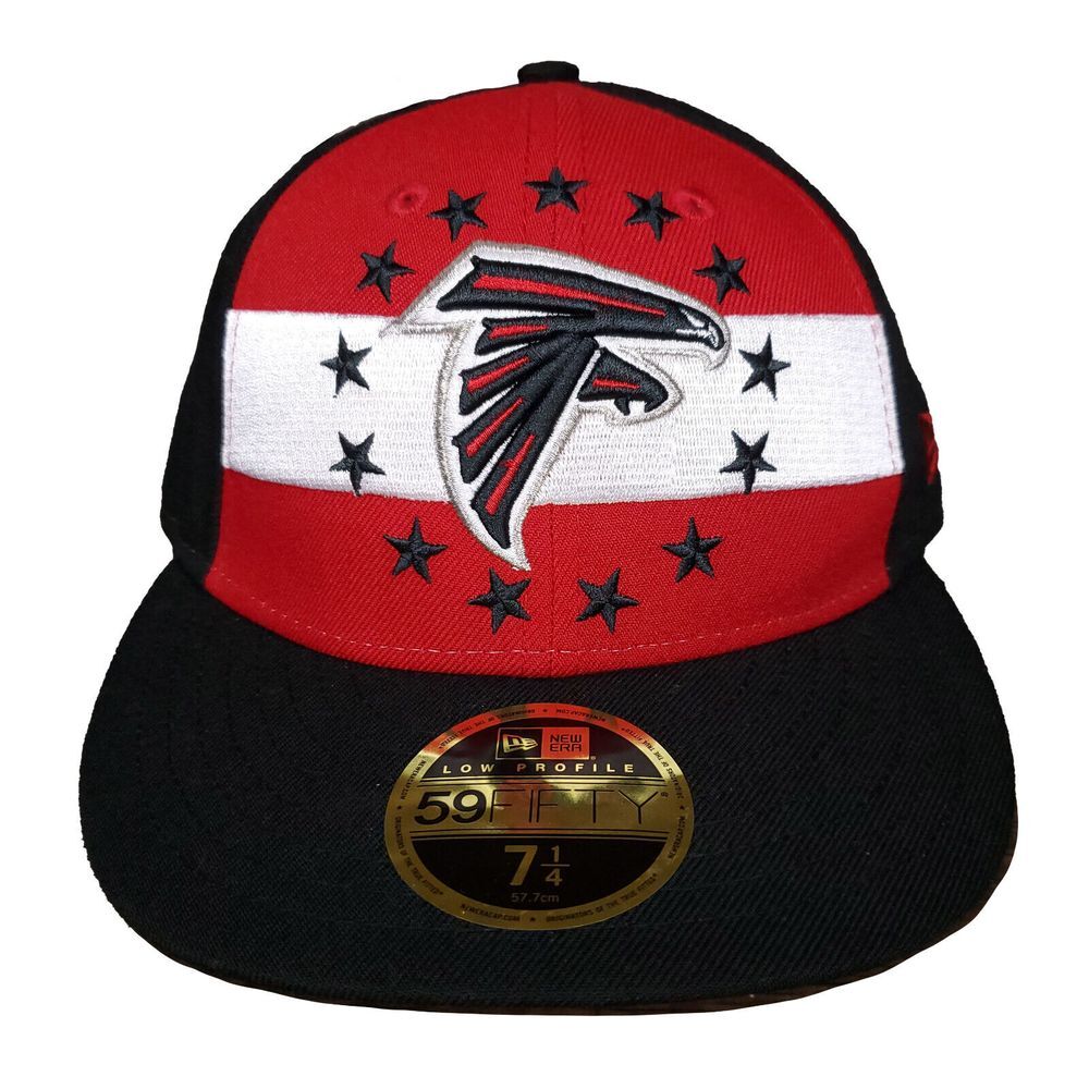 Atlanta Falcons New Era NFL‎ 5950 59fifty Fitted 7 1/4 Flatbill Cap Hat NWT
